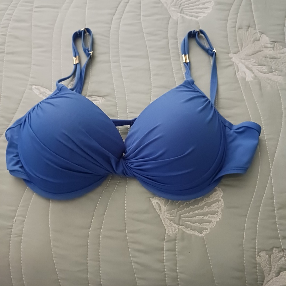 Bleu Rod Beattie Blue Bikini Top